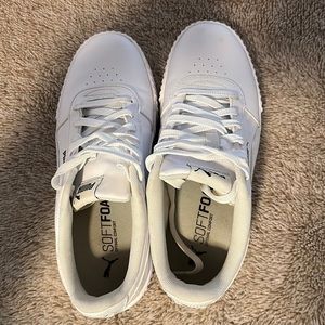 White Puma Sneakers